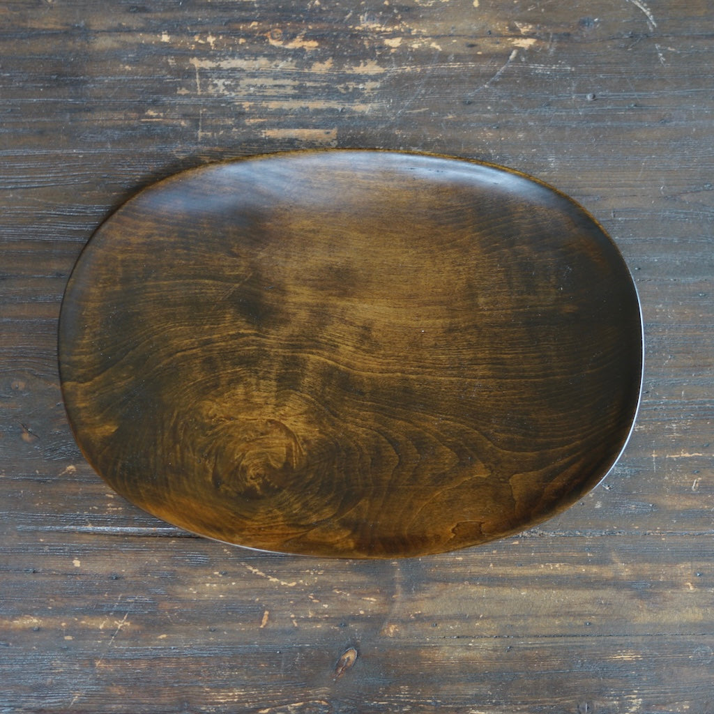 Hand Carved Rectangular Serving Plate #YT36