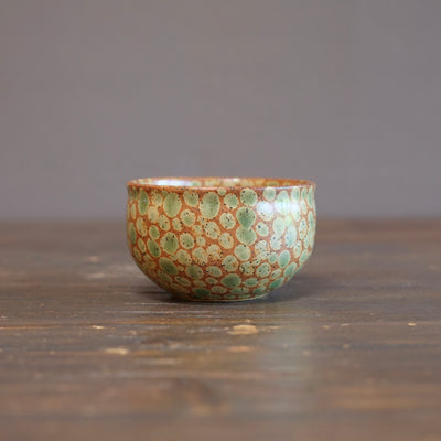 Autumn Dots Small Round Bowl  #LK908F