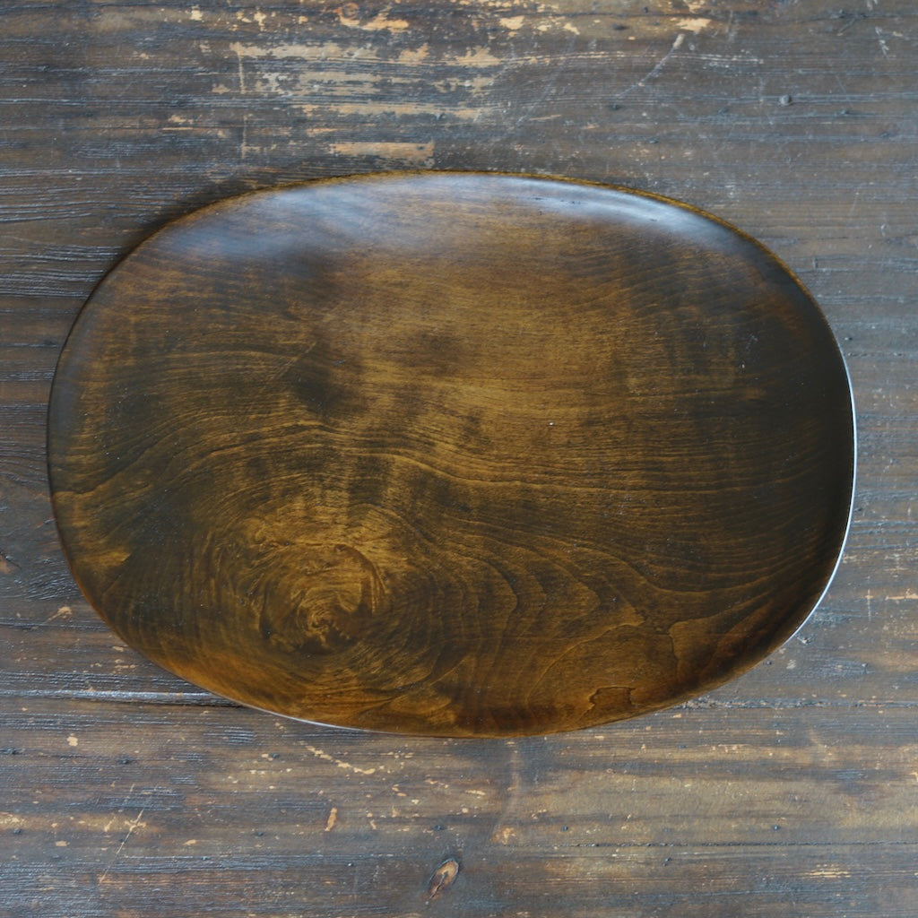 Hand Carved Rectangular Serving Plate #YT36