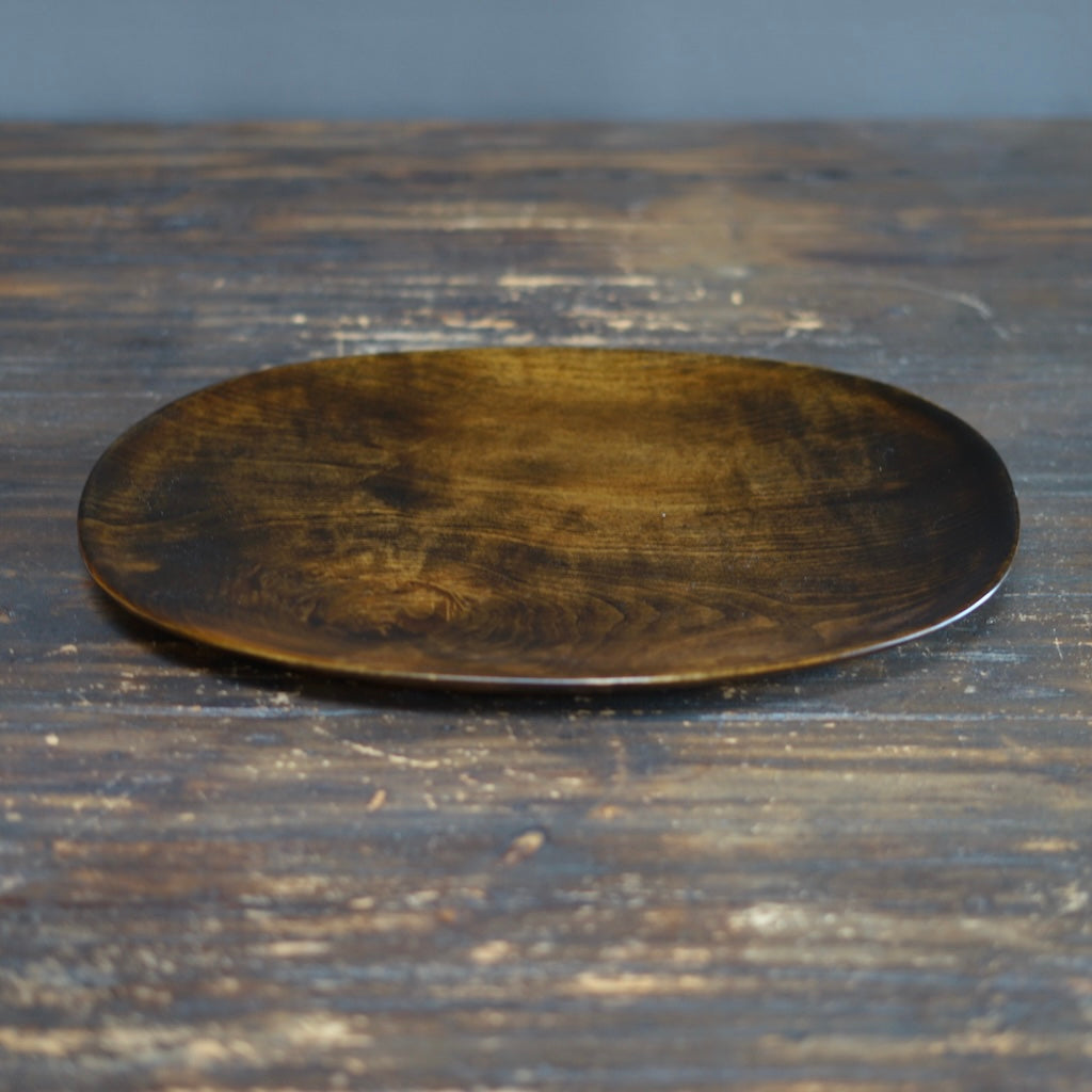 Hand Carved Rectangular Serving Plate #YT36