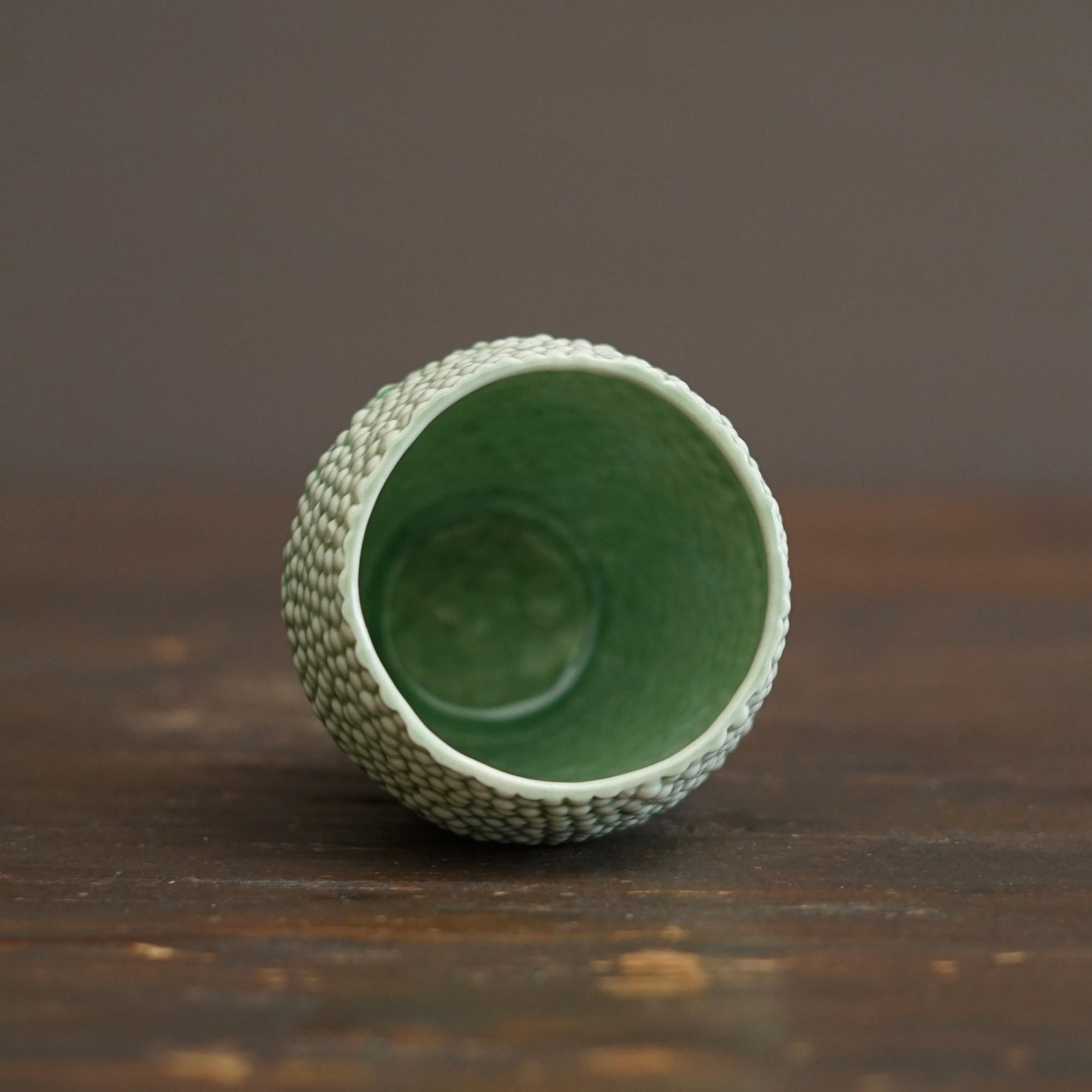 Green Caviar YUNOMI Tea Cup #LK920A