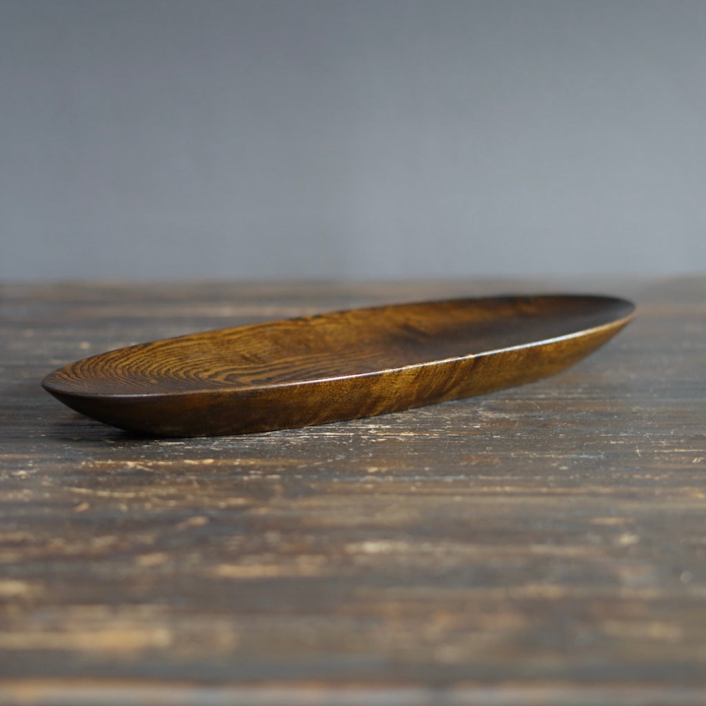 Hand Carved Oblong Serving Platter #YT42