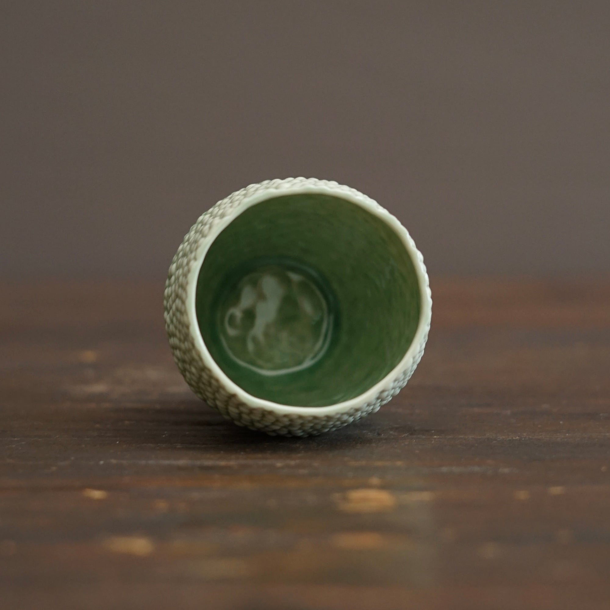 Green Caviar YUNOMI Tea Cup #LK920F