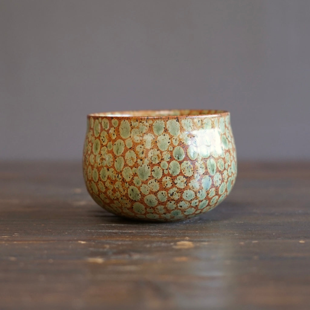 Autumn Dots Large Round Bowl #LK909A
