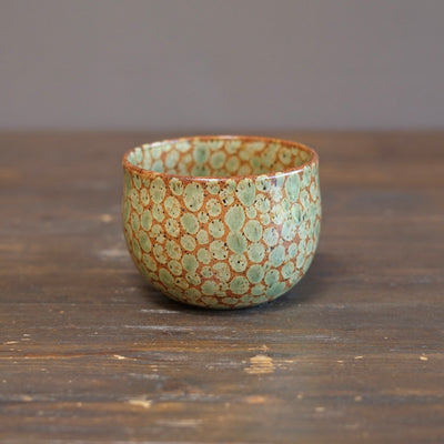 Autumn Dots Large Round Bowl #LK909B