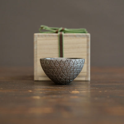 'Geometric' GUINOMI Sake Cup  #OMT140