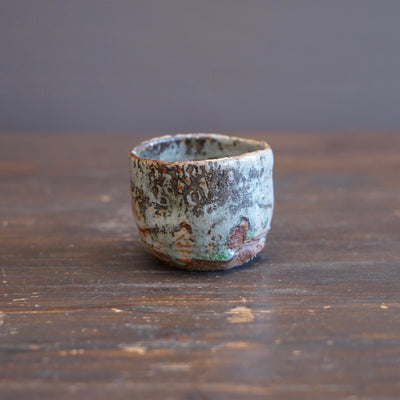 Wood Fired YUNOMI Tea Cups #FQ776A