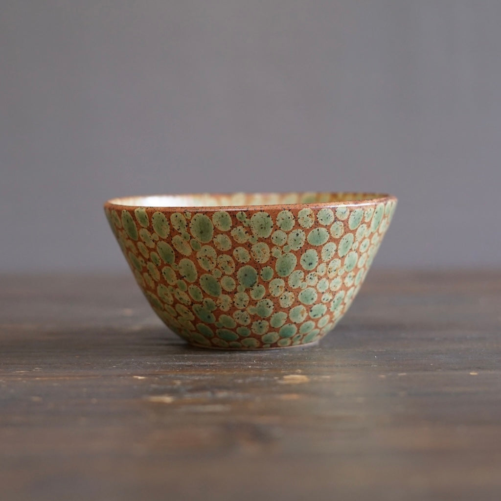 Autumn Dots Straight Bowl #LK906B