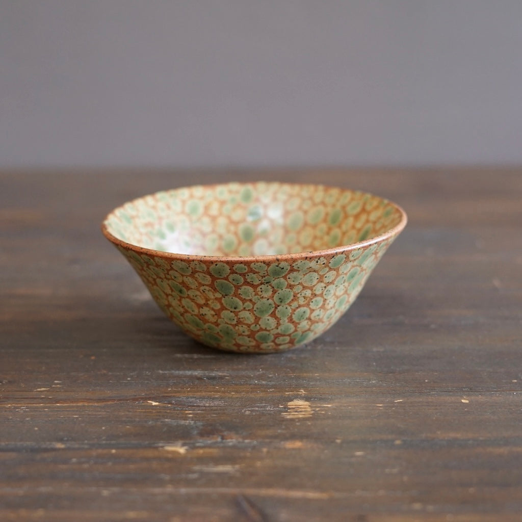 Autumn Dots Straight Bowl #LK906D