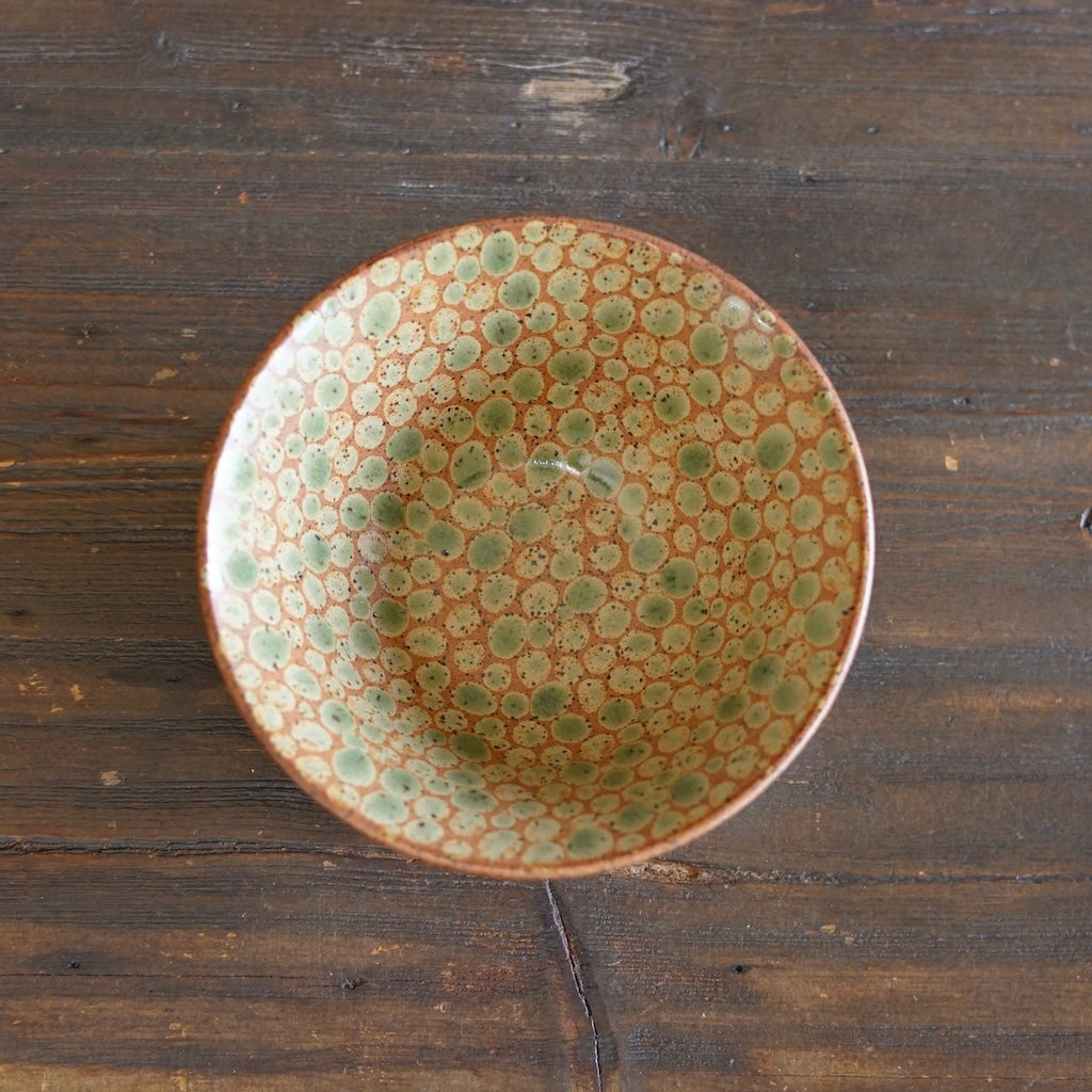 Autumn Dots Straight Bowl #LK906D