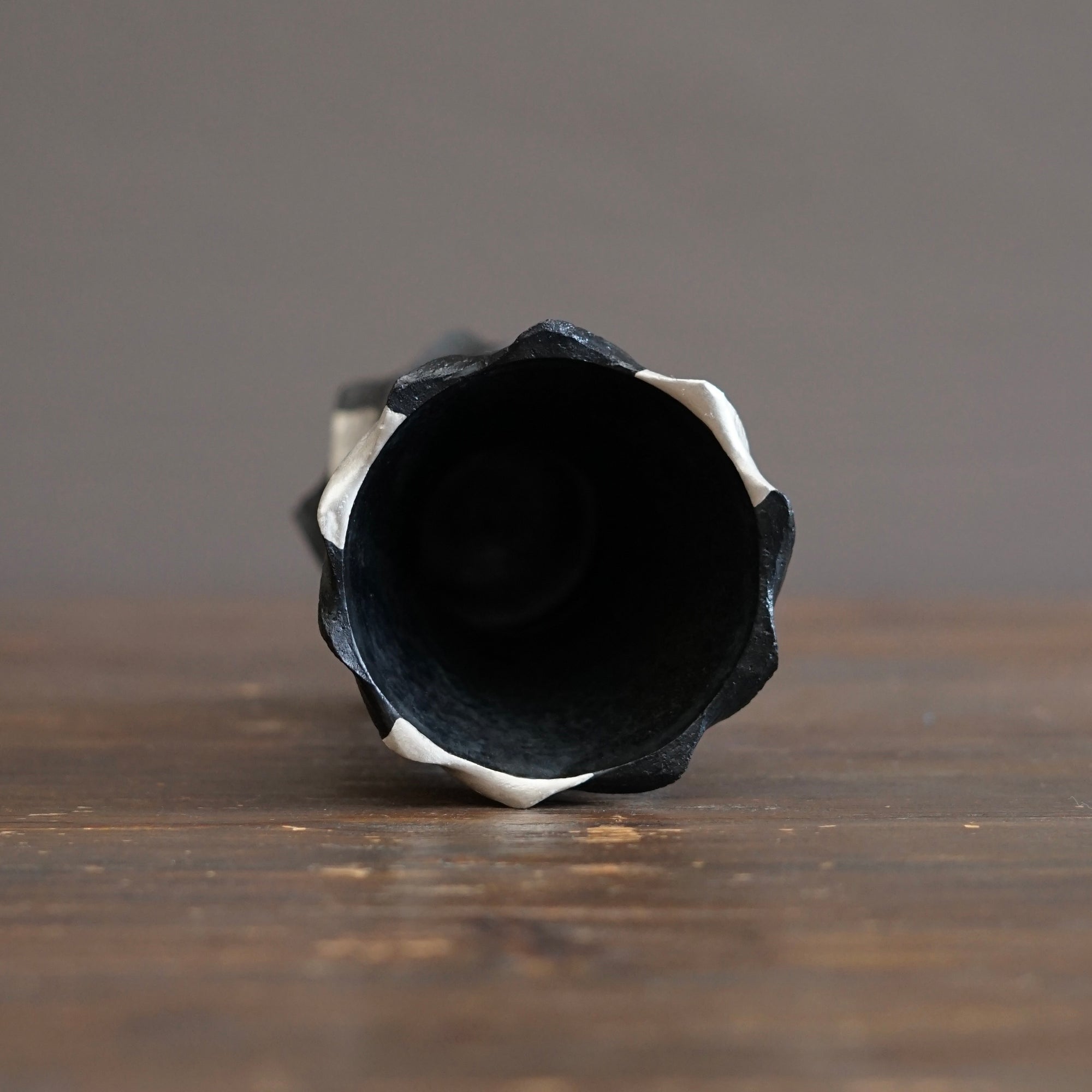 Twisted Silver Flower Vase #OMT72