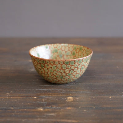 Autumn Dots Straight Bowl #LK906E