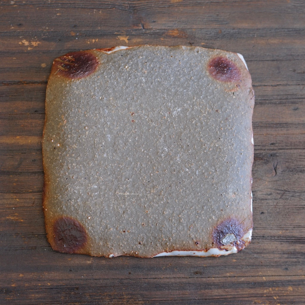 Wood Fired Square Plate #FQ769B