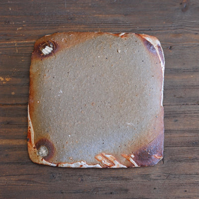 Wood Fired Square Plate #FQ769C
