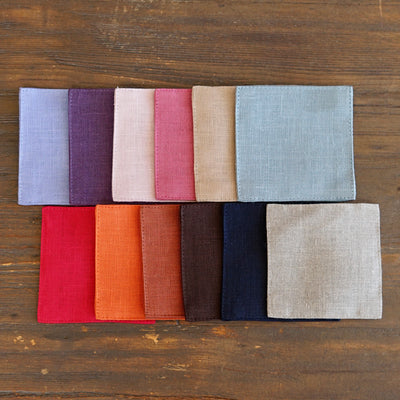 Linen Coaster Set of 12