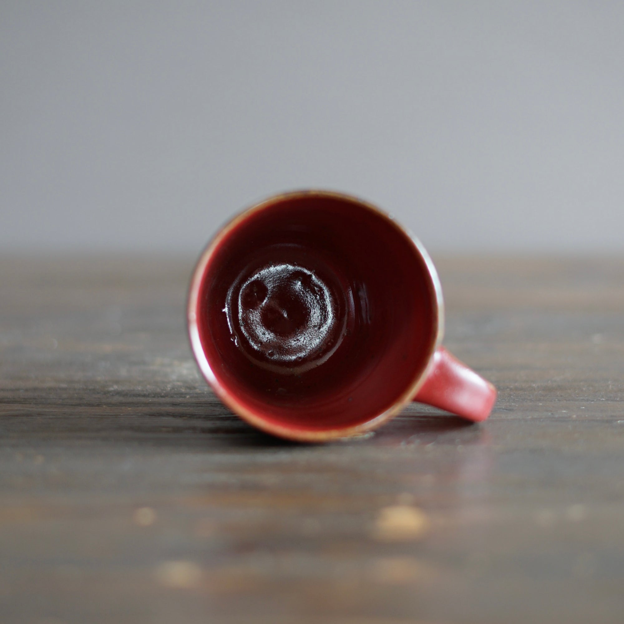 Wood Fired Red Mug #SY813
