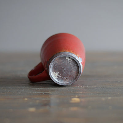 Wood Fired Red Mug #SY813
