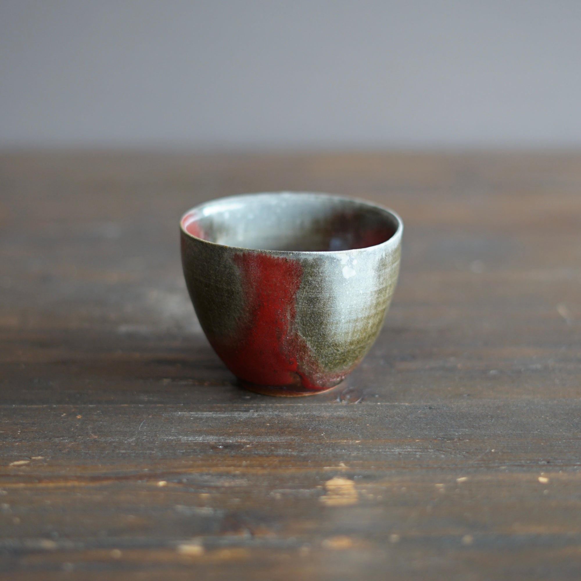 Wood Fired Red Mug #SY815