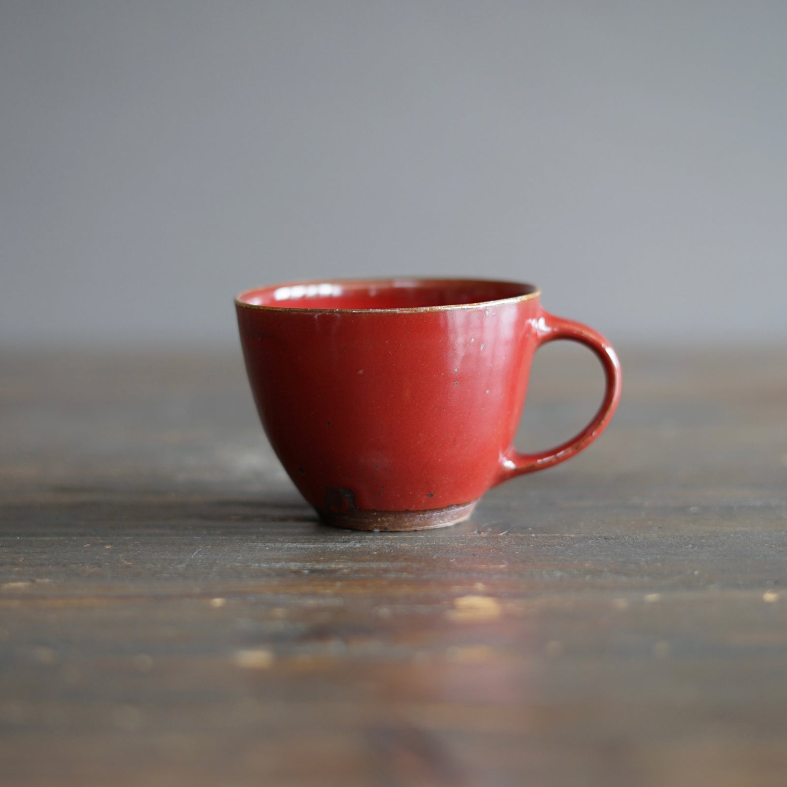 Wood Fired Red Mug #SY816