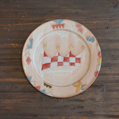 Checkered Circus Plate #KB19D
