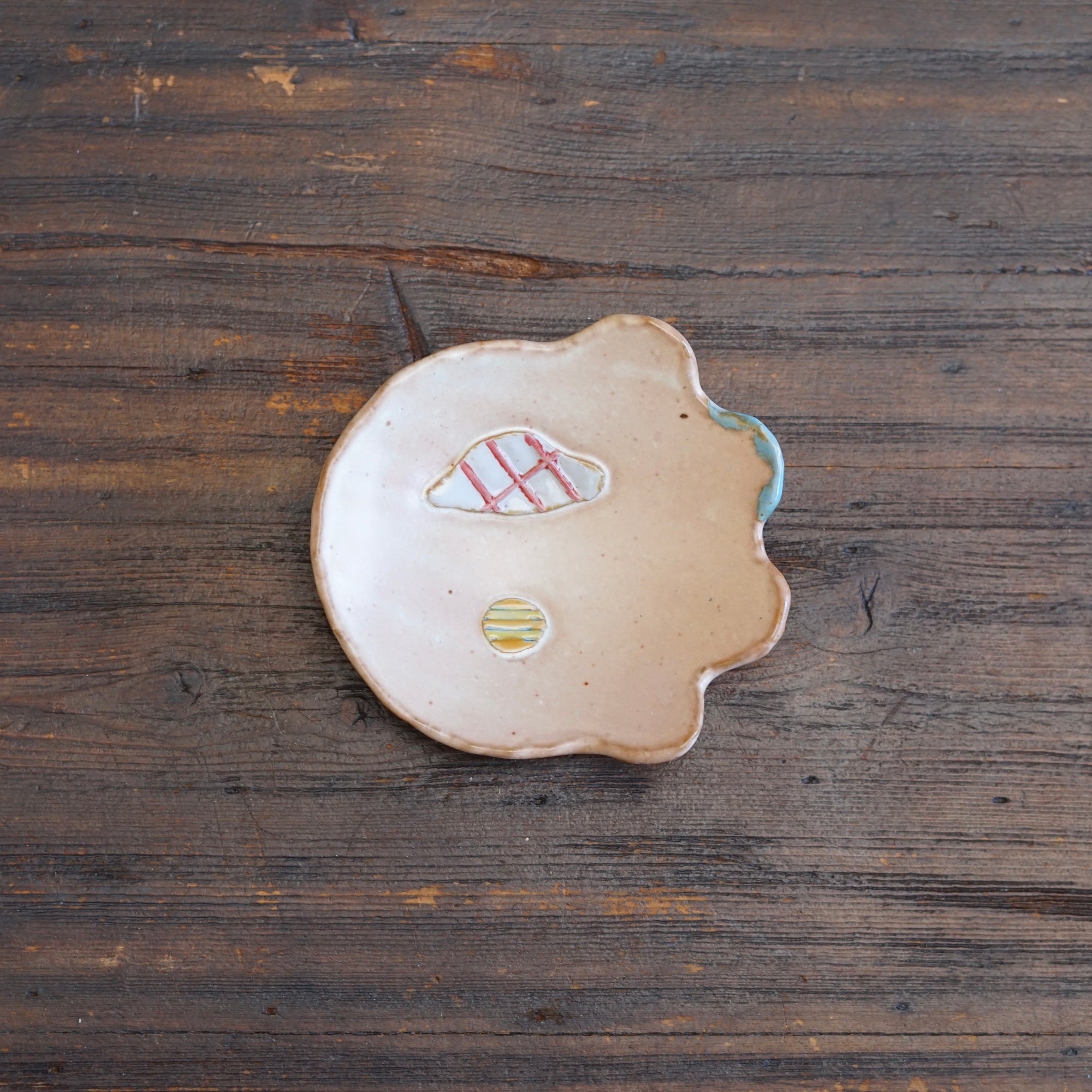 Hand Crafted Small Plate #KB21A