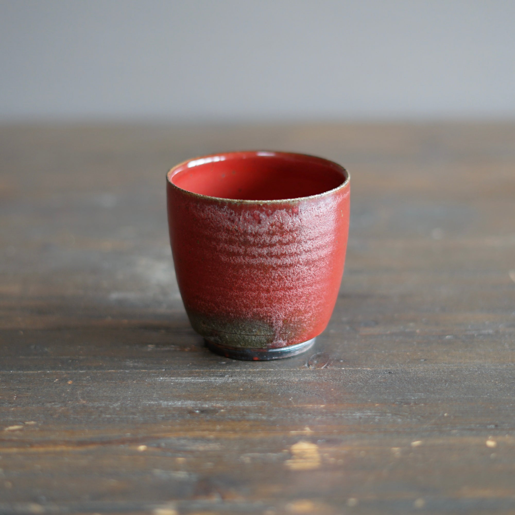 Wood Fired Red Cup #SY833