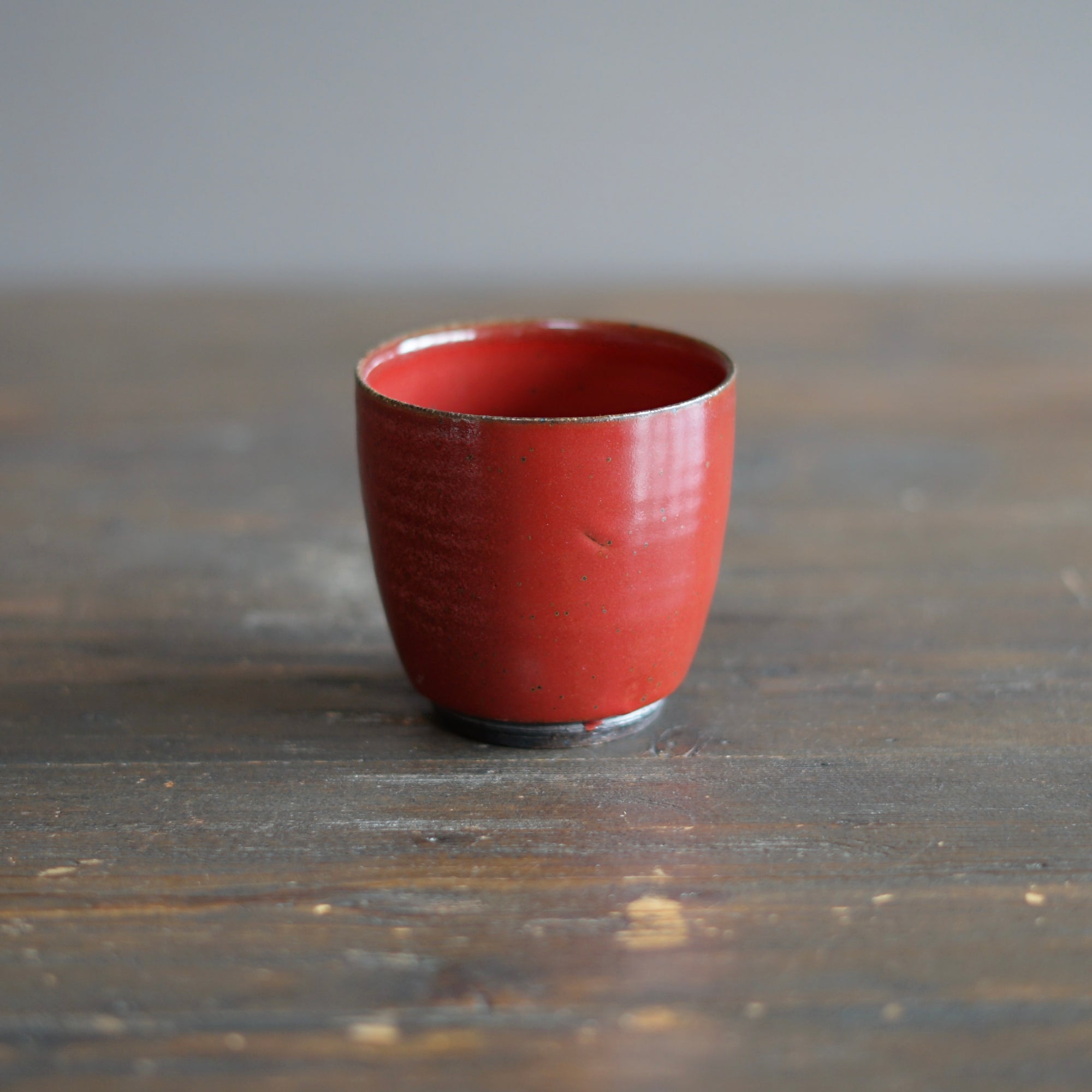 Wood Fired Red Cup #SY833