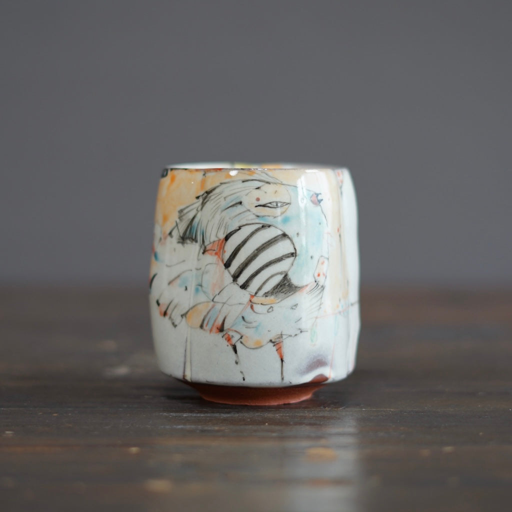 Finch YUNOMI Tea Cup #BB85B