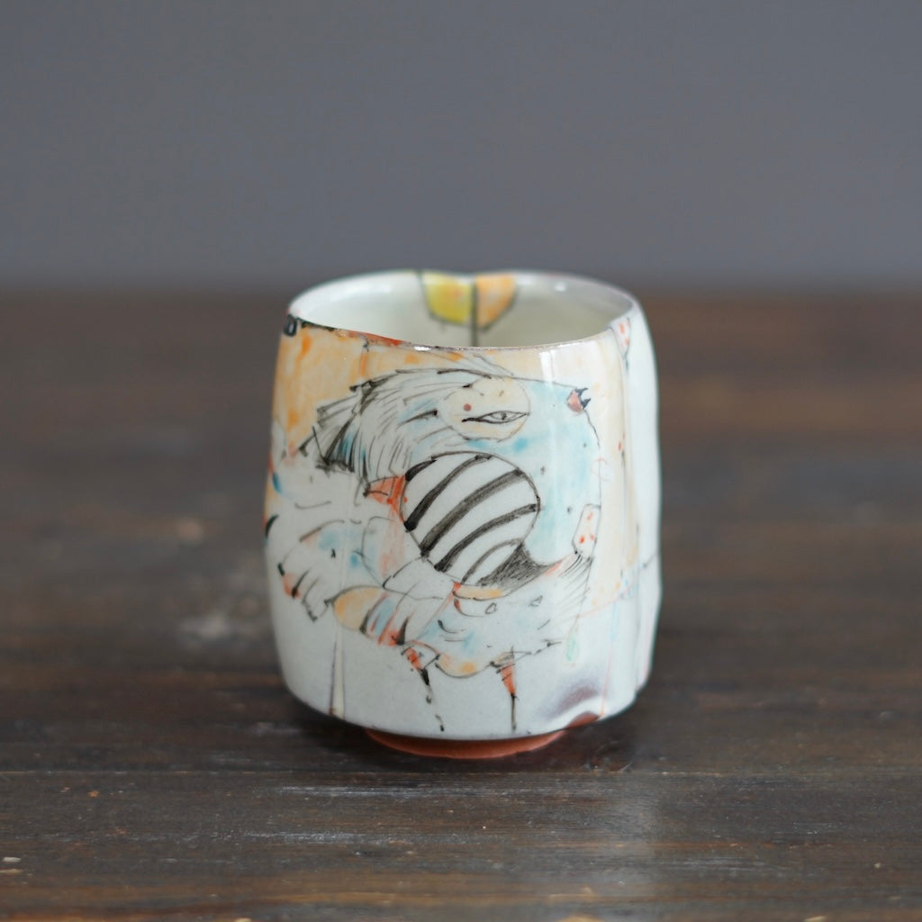 Finch YUNOMI Tea Cup #BB85B