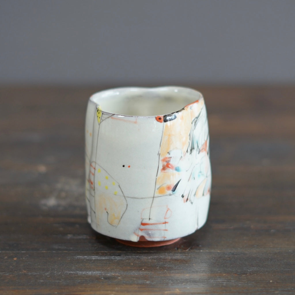 Finch YUNOMI Tea Cup #BB85B