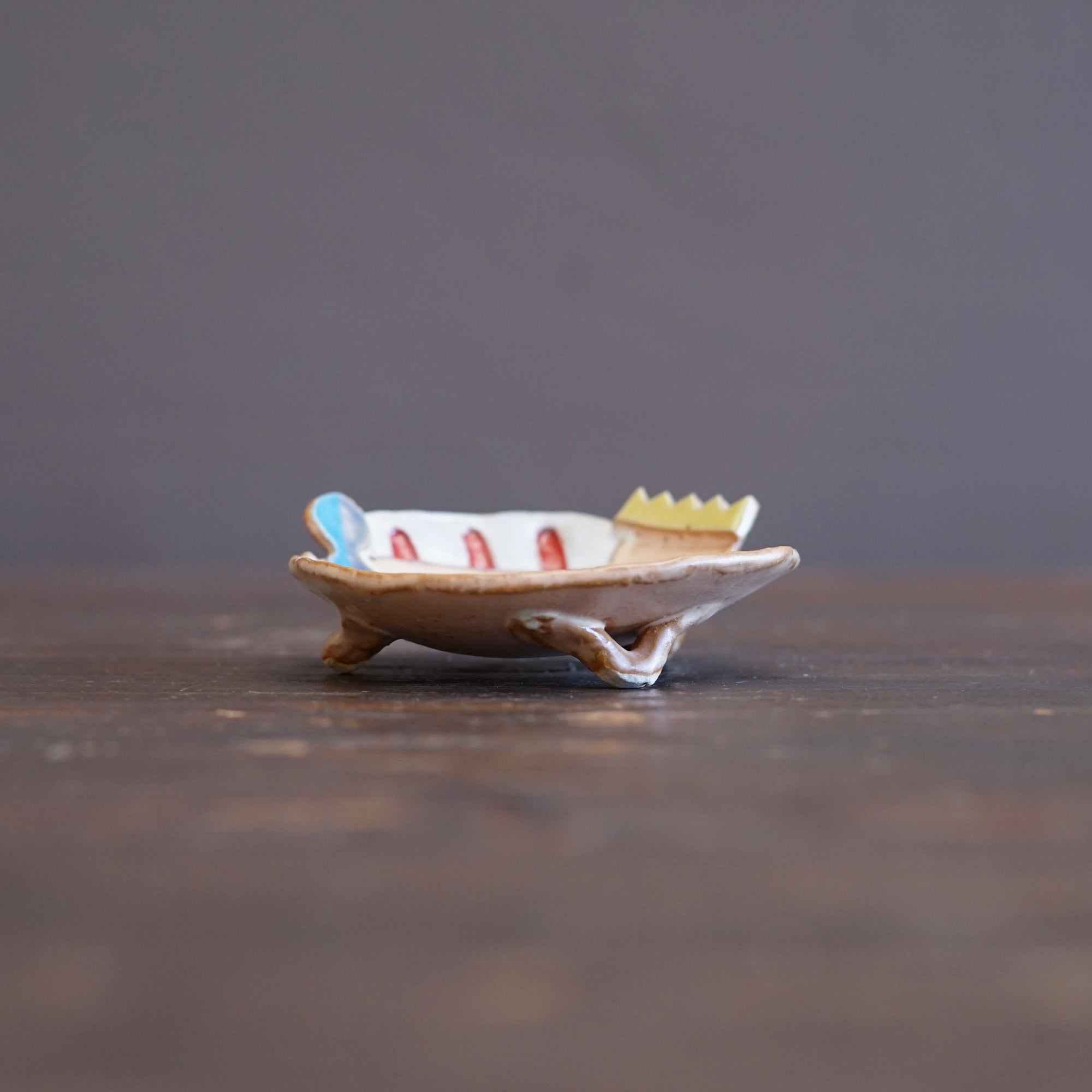 Hand Crafted Small Plate #KB21F