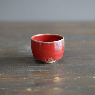 Wood Fired Red Cup #SY844