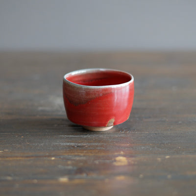 Wood Fired Red Cup #SY844