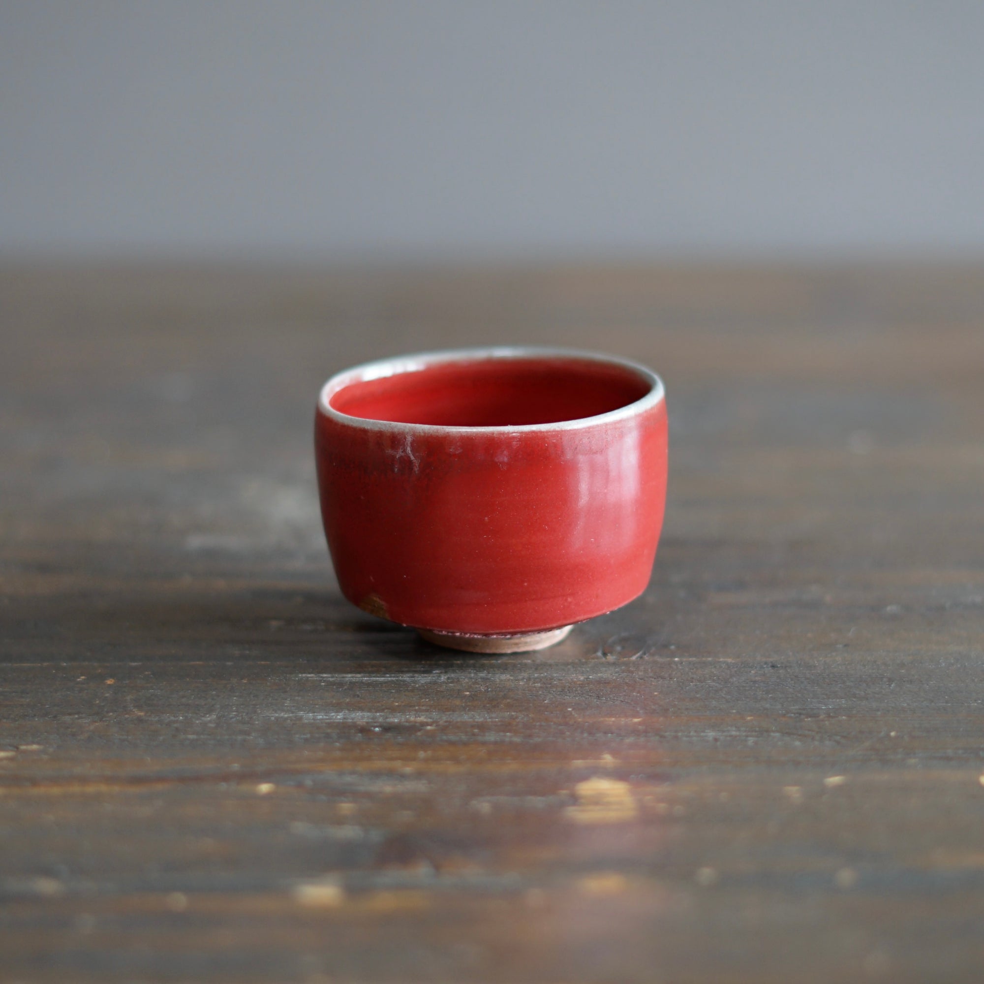Wood Fired Red Cup #SY844