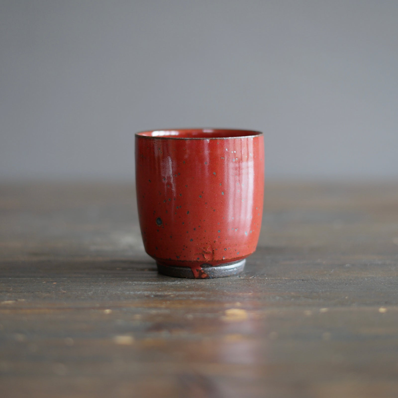 Wood Fired Red Mug #SY889
