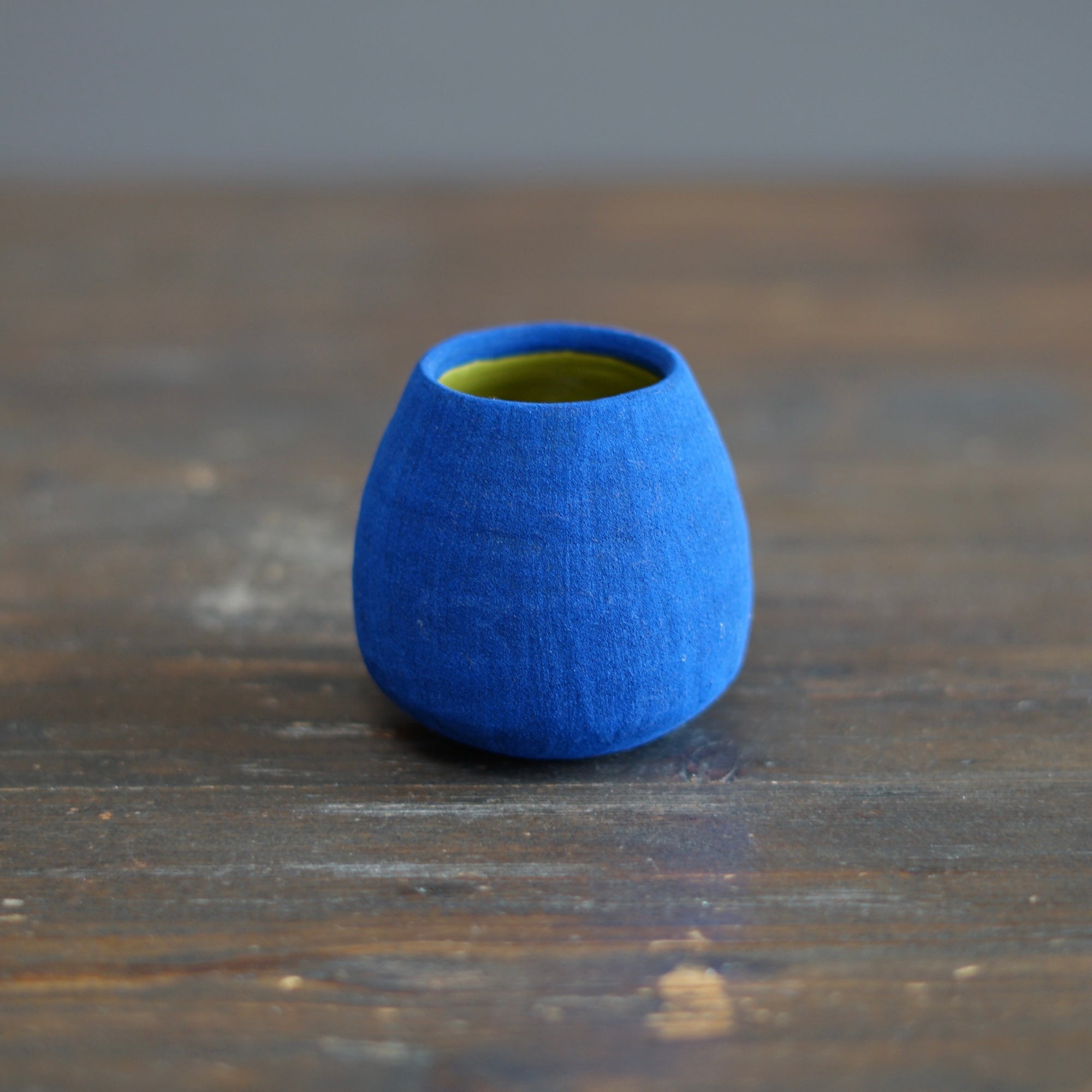 Blue / Green Mini Dino Vase #JT421A