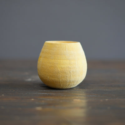 Yellow / Orange Extra Small Dino Vase #JT425A