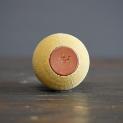 Yellow / Orange Extra Small Dino Vase #JT425A