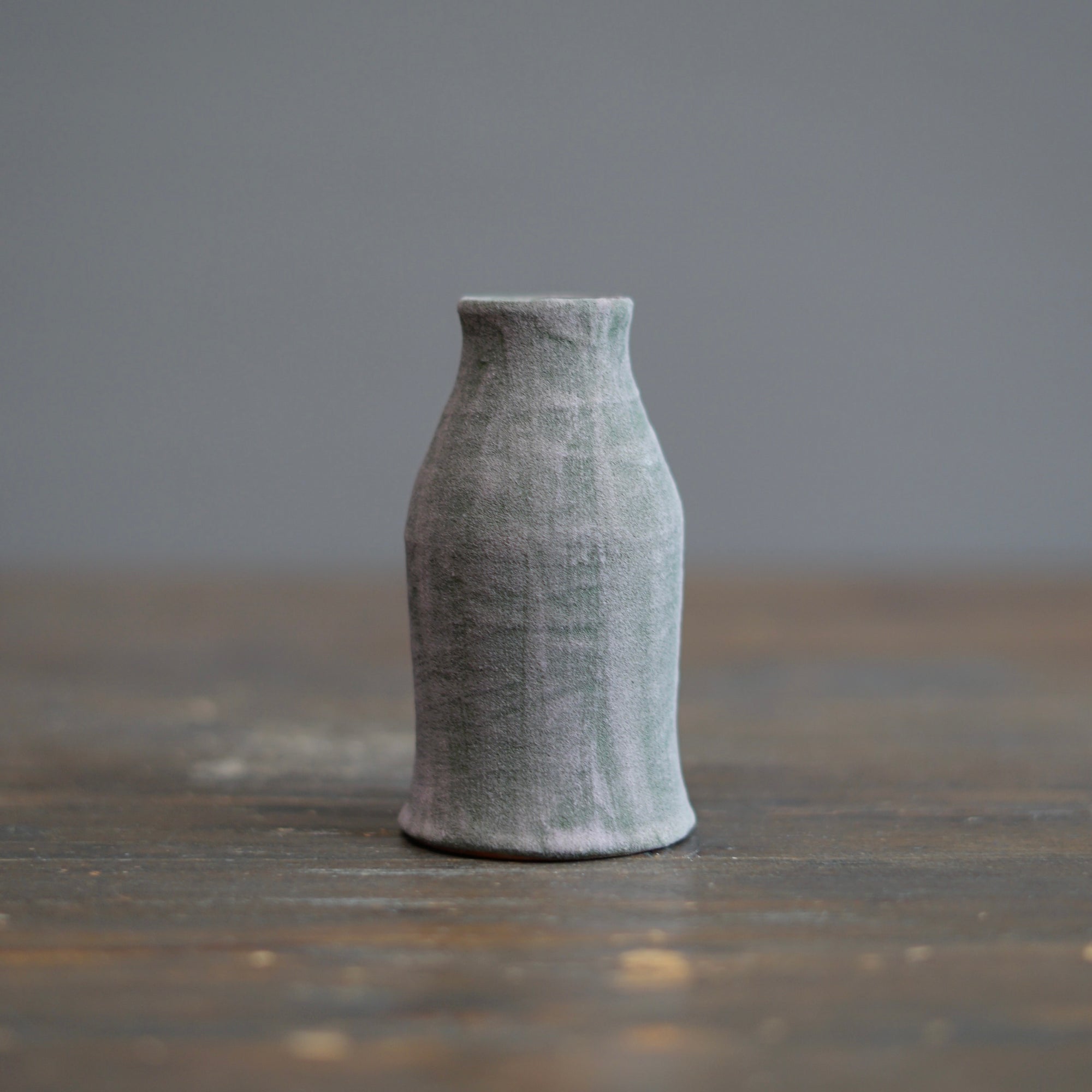 Grass / Red Mini Bottle Vase #JT427C