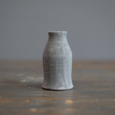 Grass / Red Mini Bottle Vase #JT427C