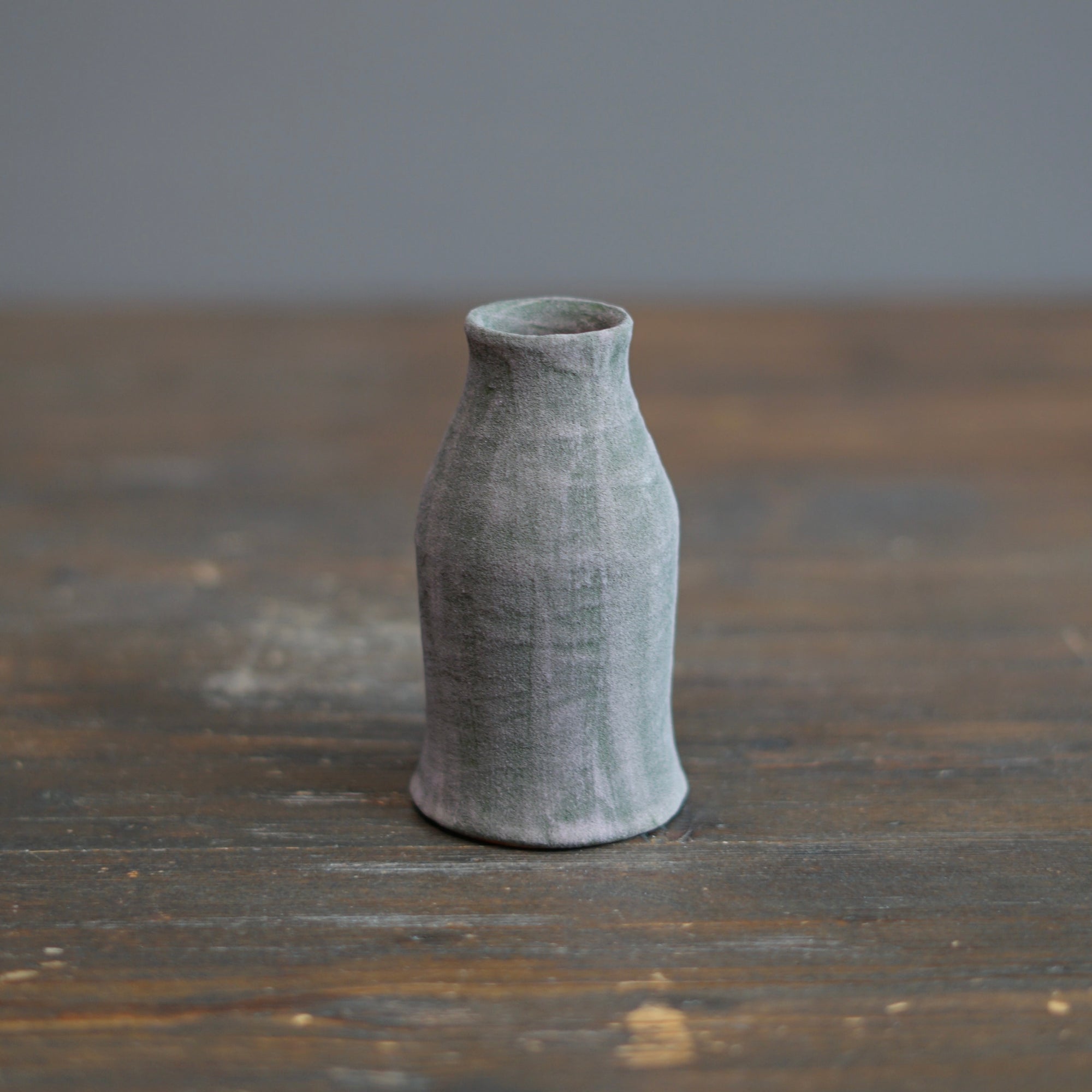 Grass / Red Mini Bottle Vase #JT427C