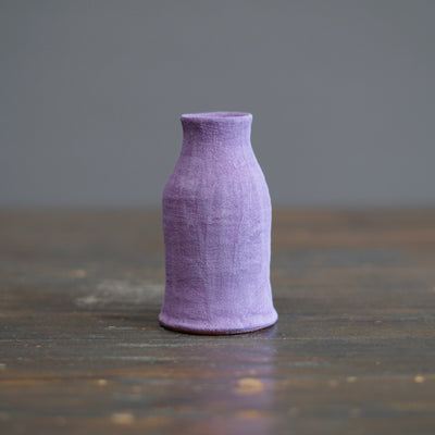 Lavender / Orange Mini Bottle Vase #JT427D