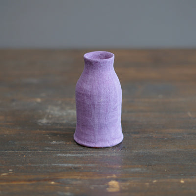 Lavender / Orange Mini Bottle Vase #JT427D