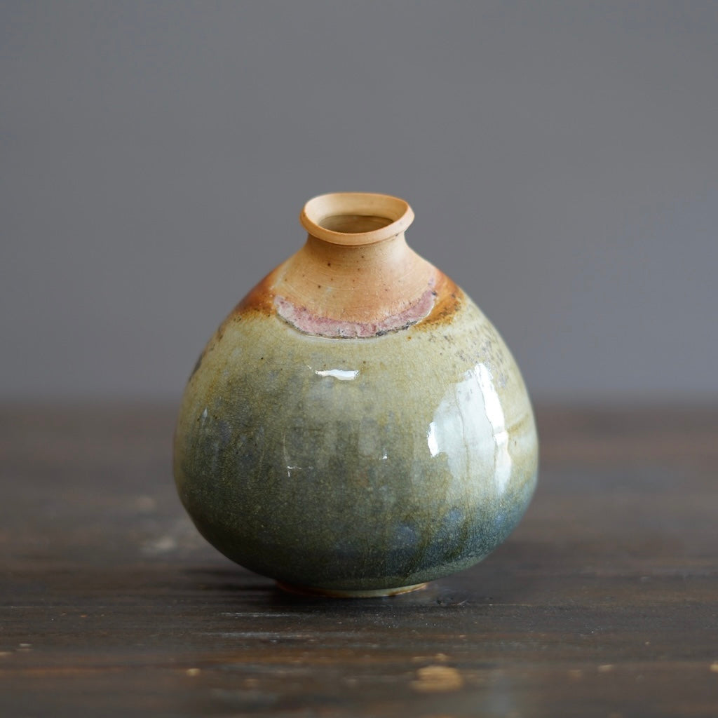 Wood Fired Flower Vase #SY736