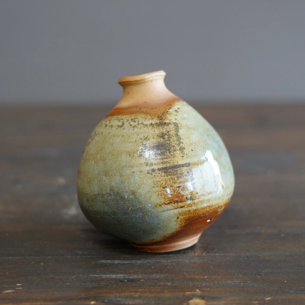 Wood Fired Flower Vase #SY736