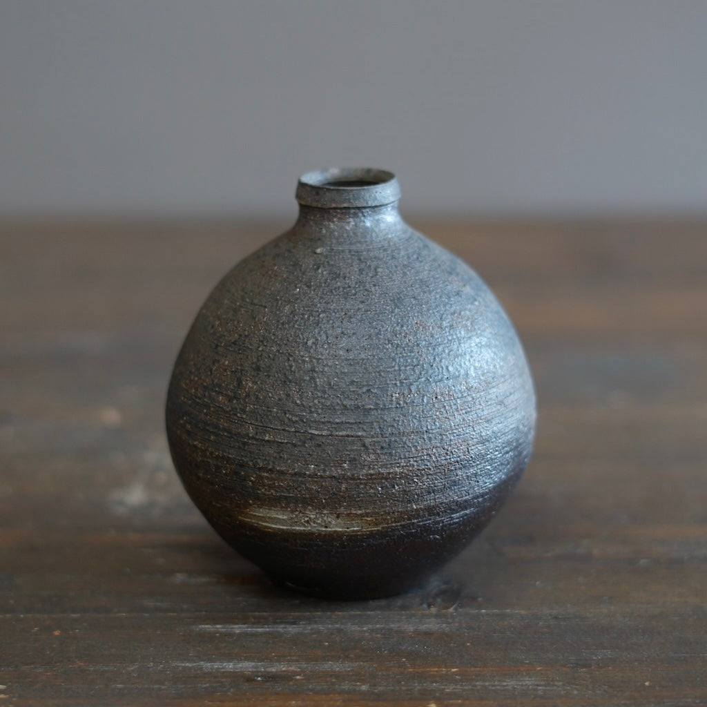 Wood Fired Flower Vase #SY737