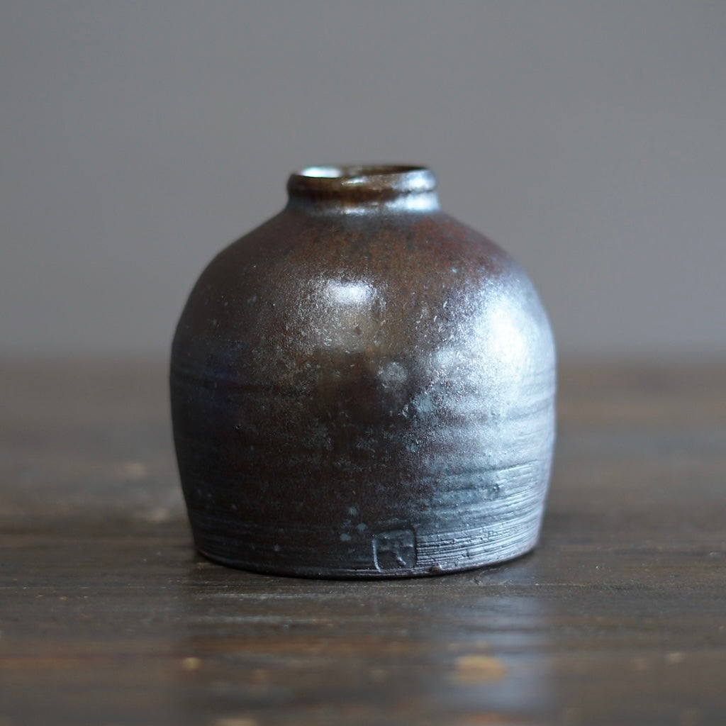 Wood Fired Flower Vase #SY739