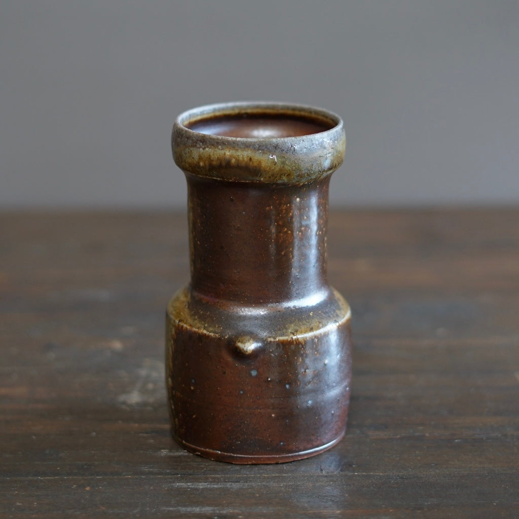 Wood Fired Flower Vase #SY746