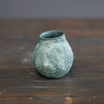 Green Caviar Small Flower Vase #LK873A