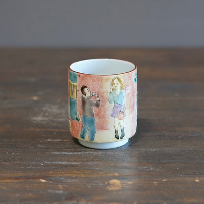The Colors of the Evening YUNOMI Tea Cup #MA140C